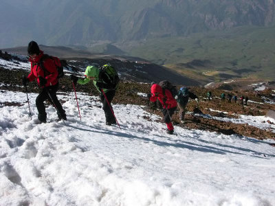 Ascending To Mt. Damavand