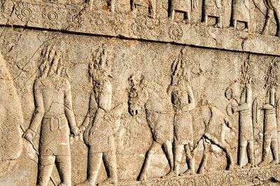 The Apadana Stone Relief - The Scythians