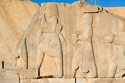 Tachara Palace - The Western Entrance Stone Relief