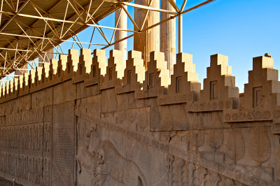 Apadana - North Wing Of The Eastern Stairway