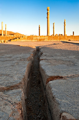 The Apadana And Irrigation System Canal