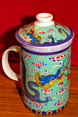 Chinese Dragon On The Mug