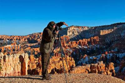 Bryce Canyon - Photographing At Sunset Point
