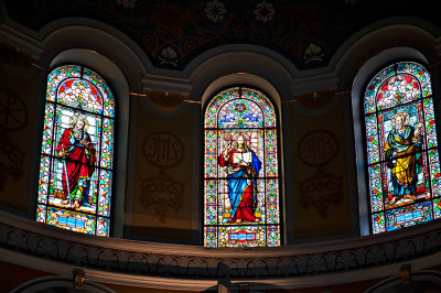 Church Of Pentecost Stained Glass Windows