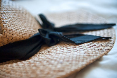 Decorated Half Of Sun Hat
