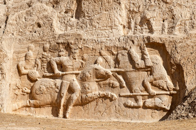 Naqsh-e Rostam - Equestrian Victory Of Hormizd II