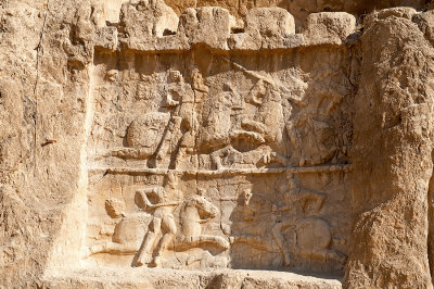 Naqsh-e Rostam - Equestrian Combats Of Bahram II