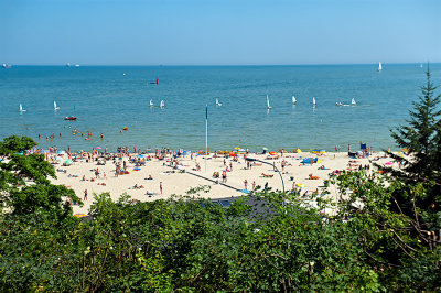 The City Beach In Gdynia
