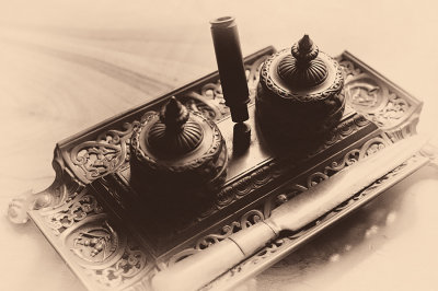 Old Writing Set