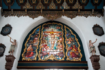 Church of St. Mary Window - The Crucified