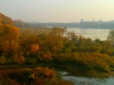 Wisla River In October