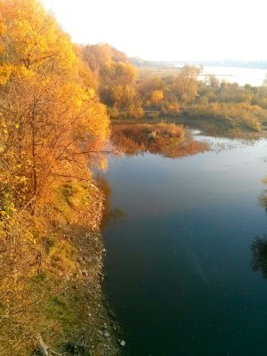 Wisla River In October