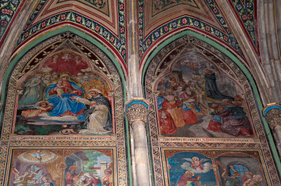 Votive Church Interior Frescoes