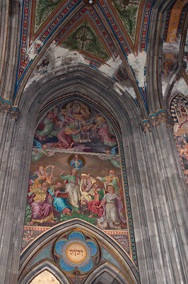 Votive Church Interior Frescoes