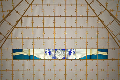 Otto Wagner Church - The Ceiling Panel