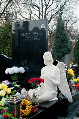 The White Angel Tombstone 