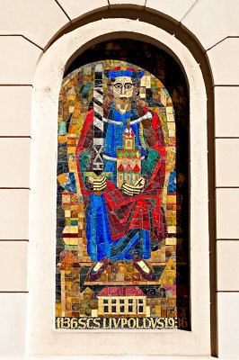  Mosaic Representing Saint Leopold