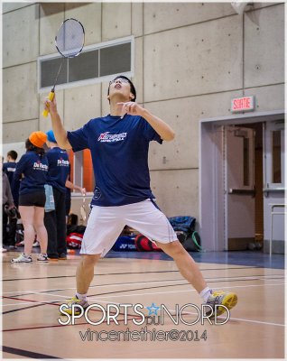 26 janvier 2014 - Badminton Lionel-Groulx