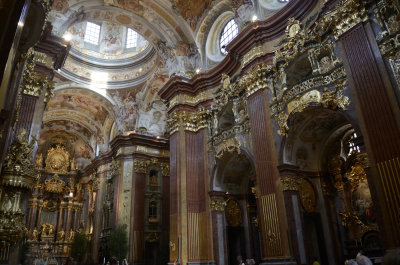 Marvellous architecture inside the Abbey