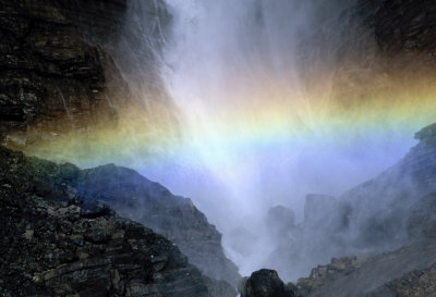 Takakkaw Falls Rainbow 