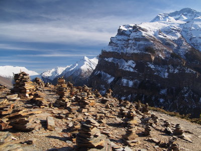 litte stone towers