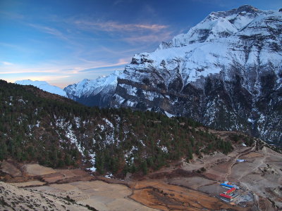 Annapurna III in evening light