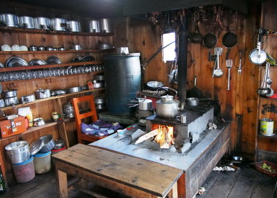 lodge kitchen in Dhikur Pokhari