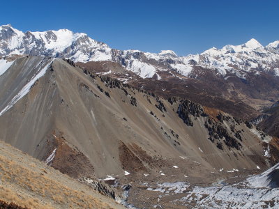 errosion area at Tilicho Base camp