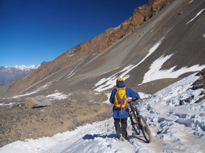 crossing snowfields