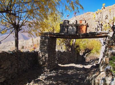 village entrance