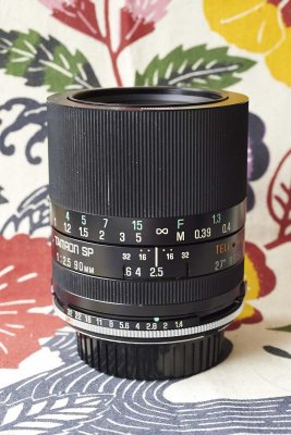 TAMRON SP TELE-MACRO 90mm F2.5 (Adaptall-2, 52B)