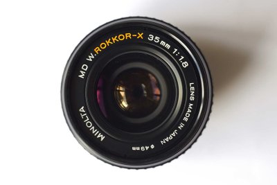 MD W.ROKKOR-X 35mm 1:1.8 (MD II)