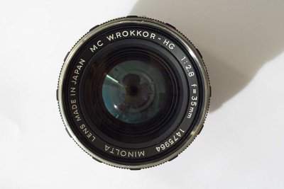 MC W.ROKKOR-HG 1:2.8 f=35mm (MC I)