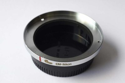 F-mount for OM Zuiko lenses