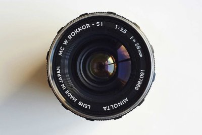 MC W.ROKKOR-SI 1:2.5 f=28mm (MC I)