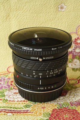 SIGMA (Circular) Fisheye 8mm F4 (EF mounted)