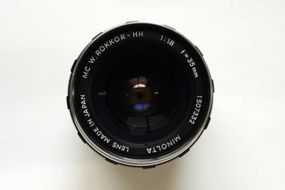 MC W.ROKKOR-HH 1:1.8 f=35mm (MC I)