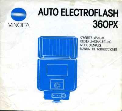 Minolta electroflash 360PX