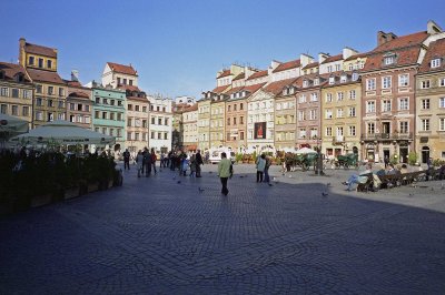 Warsaw main square Reala