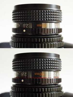 Two phases of C.E 50mm