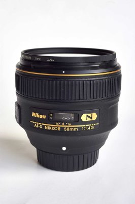 AF-S NIKKOR 58mm 1:1.4G