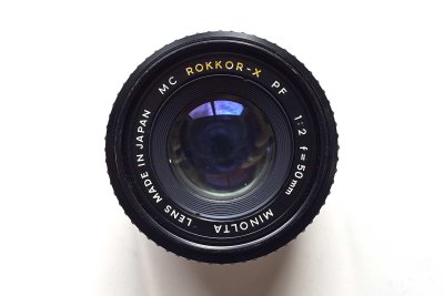 MC ROKKOR-X PF 1:2 f=50mm (MC-X)