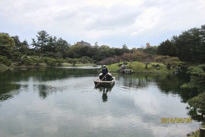 in Ritsurin park