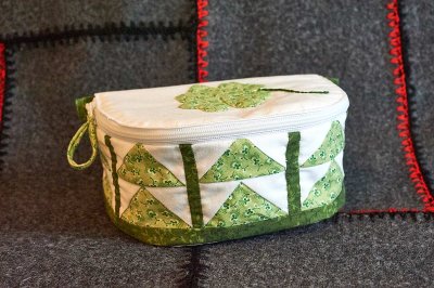 Quilted pouch