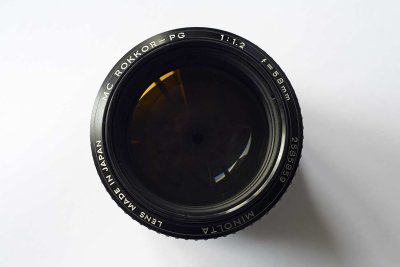 EF Mount MC ROKKOR-PG 58mm 1:1.2 (MC-X)