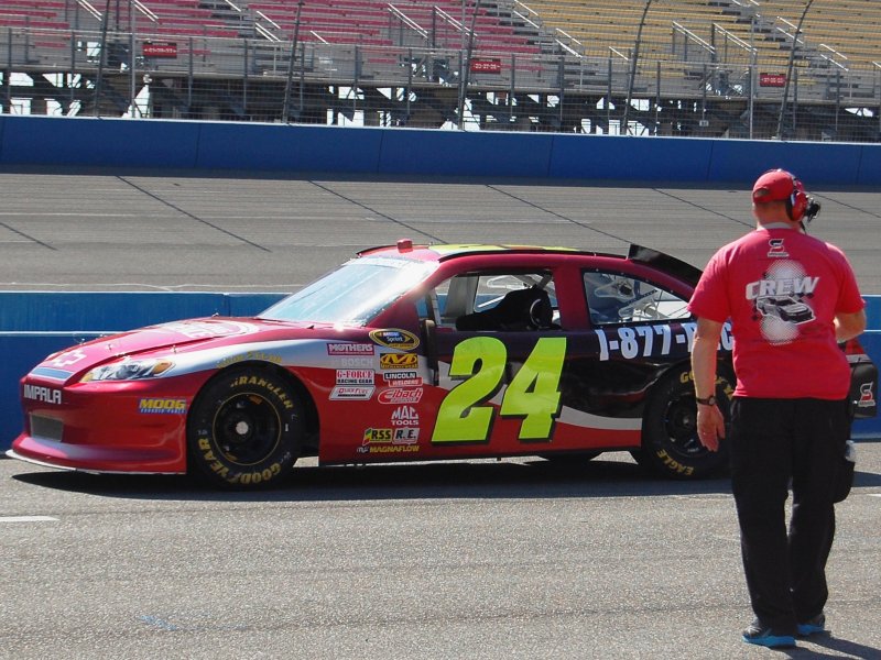 I drove Jeff Gordons NASCAR 24