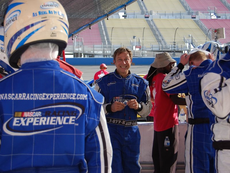 Ultimate excitement moments after driving a NASCAR racecar