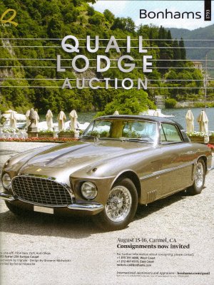 2013 Quail Lodge Bonhams Auction