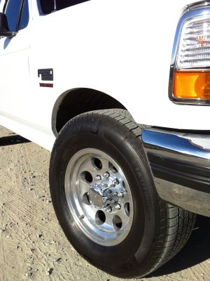 1997 Ford F250 Powerstroke 7.3 Michelins