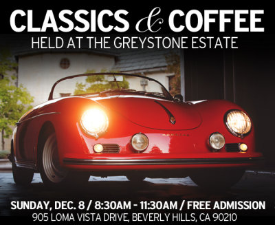 Petersen Classics and Coffee, Greystone Mansion, Beverly Hills